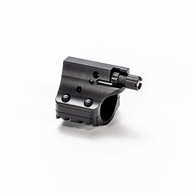 D2 SERIES ULTRA LOW PROFILE .750 ADJ GAS BLOCK WITH DETENT