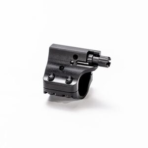 D2 SERIES ULTRA LOW PROFILE .875 ADJ GAS BLOCK WITH DETENT