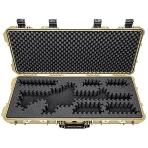 38'' HARD RIFLE CASE W/ RAGAR FOAM INSERT TAN