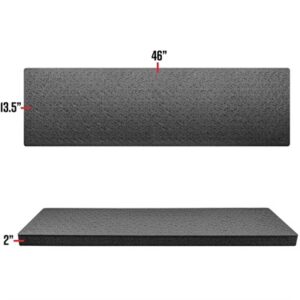RAGAR CROSSLINK FOAM INSERT 46''X13.5'' FOR HARD RIFLE CASE