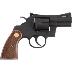 PYTHON 357 MAGNUM 2.5'' BBL 6RD WALNUT GRIP MATTE BLUED