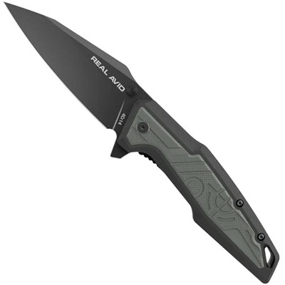 RAV-1 CLIP POINT FOLDING CARRY KNIFE BLACK OXIDE