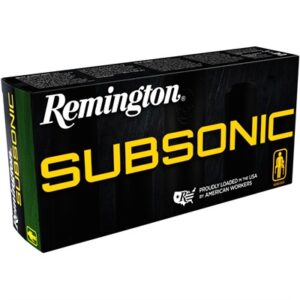 SUBSONIC 308 WIN 190GR BONDED HP 1060 FPS 20/BOX