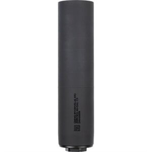ZEROED 46 .45 CALIBER DIRECT THREAD SUPPRESSOR BLACK