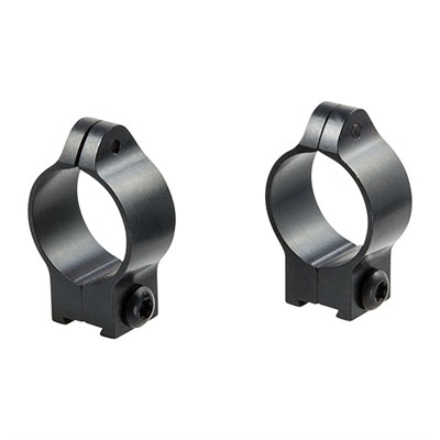 1'' LOW (0.35'') 11MM CZ RINGS, BLACK