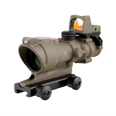 ACOG 223 BDC 4X32MM FXD RED CHEVRON FDE W/TA51 & RMR TYPE 2