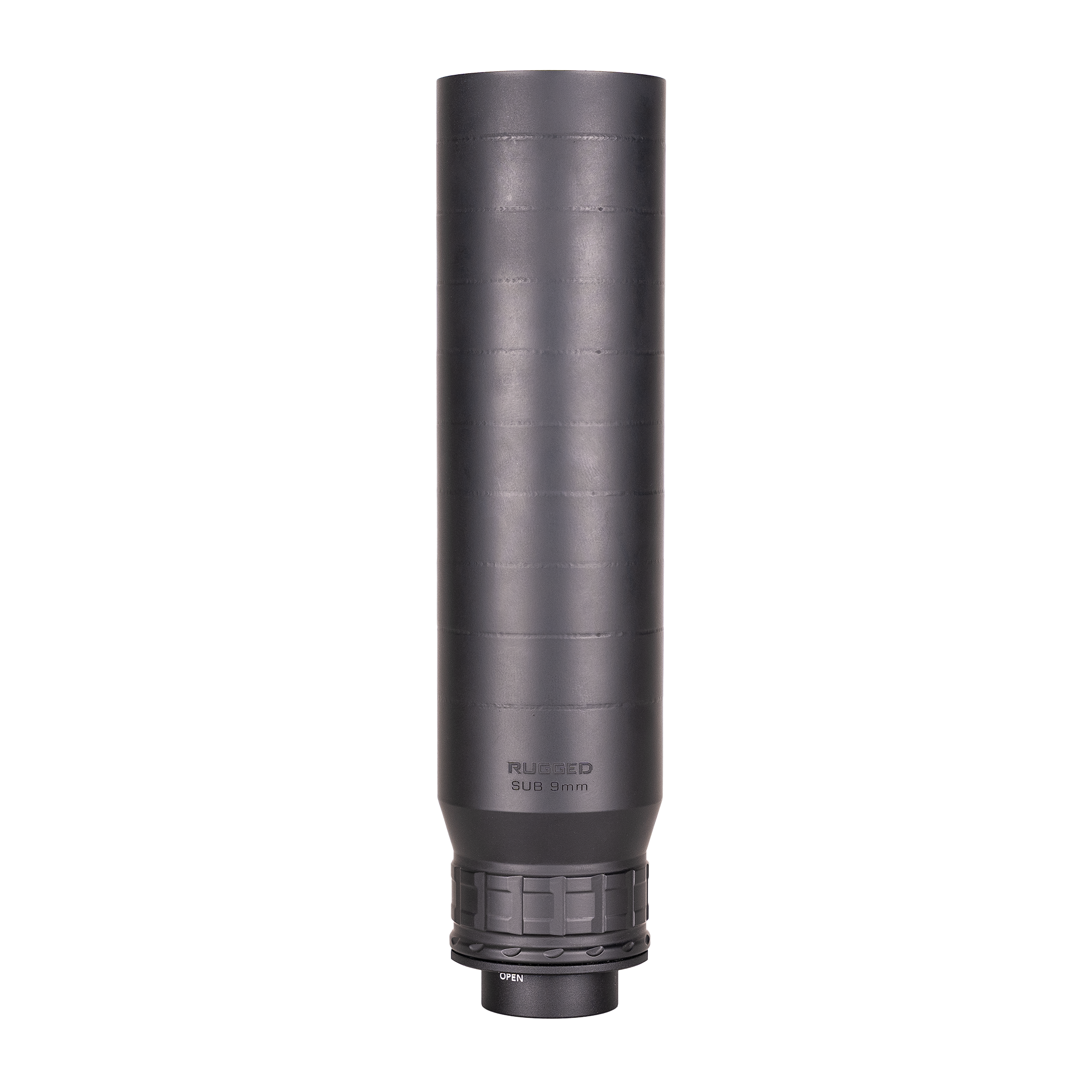 RUGGED SUPPRESSORS SUB9 9MM SILENCER BLACK