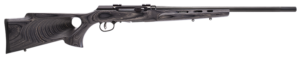 SAVAGE ARMS A22 22LR BL/LAM 22" T'HOLE STK