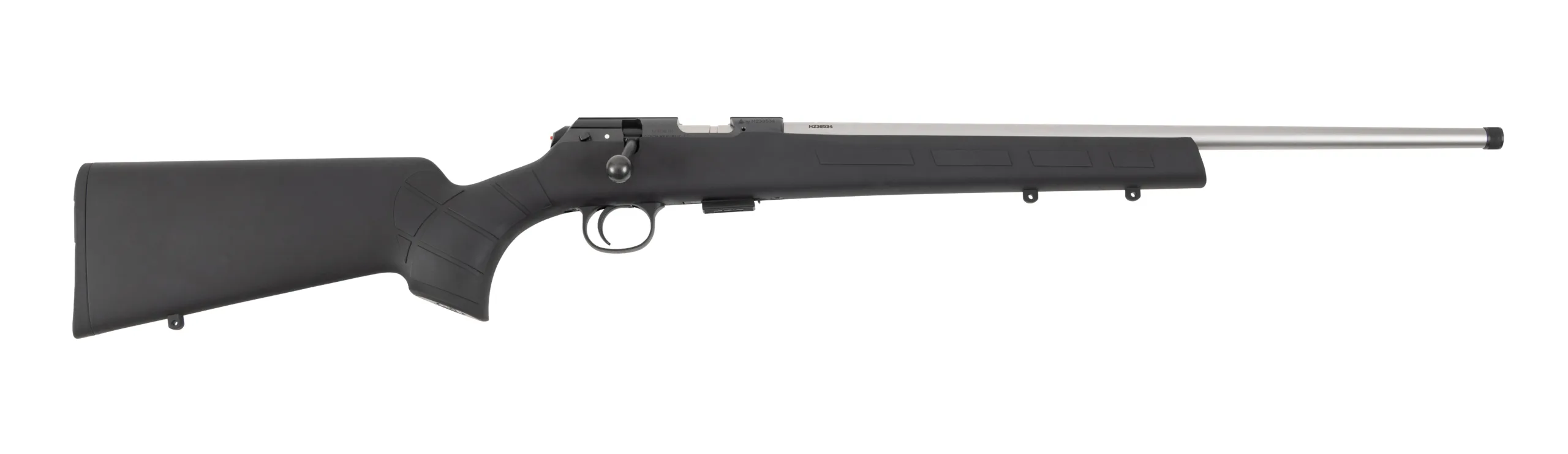 CZ 457 SR 22LR SS/SYN THREADED  #