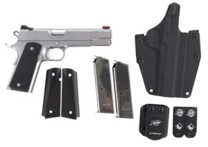 Stainless II .45 ACP 5" SS/Black 7-rd CA