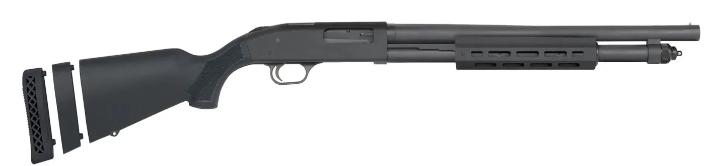 590A1 12 Gauge 18.5" 3" OR TB Blk 6rd