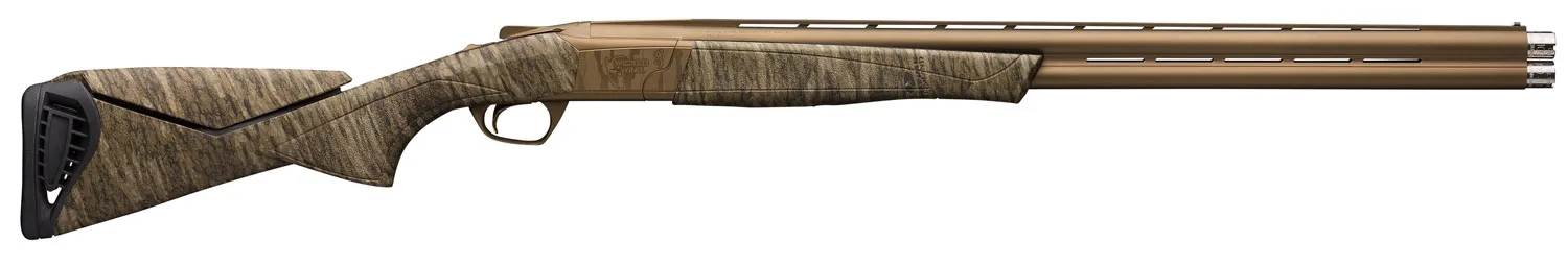 Browning 018719205 Cynergy Wicked Wing 12 Gauge 3.5" 2rd 26" Barrel, Burnt Bronze Cerakote Metal Finish, Mossy Oak Bottomland Adjustable Comb Stock