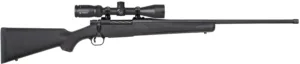 Mossberg 28123 Patriot  300 Win Mag 3+1 24" Black Black Right Hand