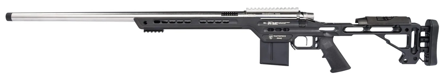 MasterPiece Arms 65PRCPMR PMR 6.5 PRC 26" 10+1 Black Cerakote Black Cerakote Aluminum Chassis with Adjustable Cheek Stock Black A2 Grip Right Hand