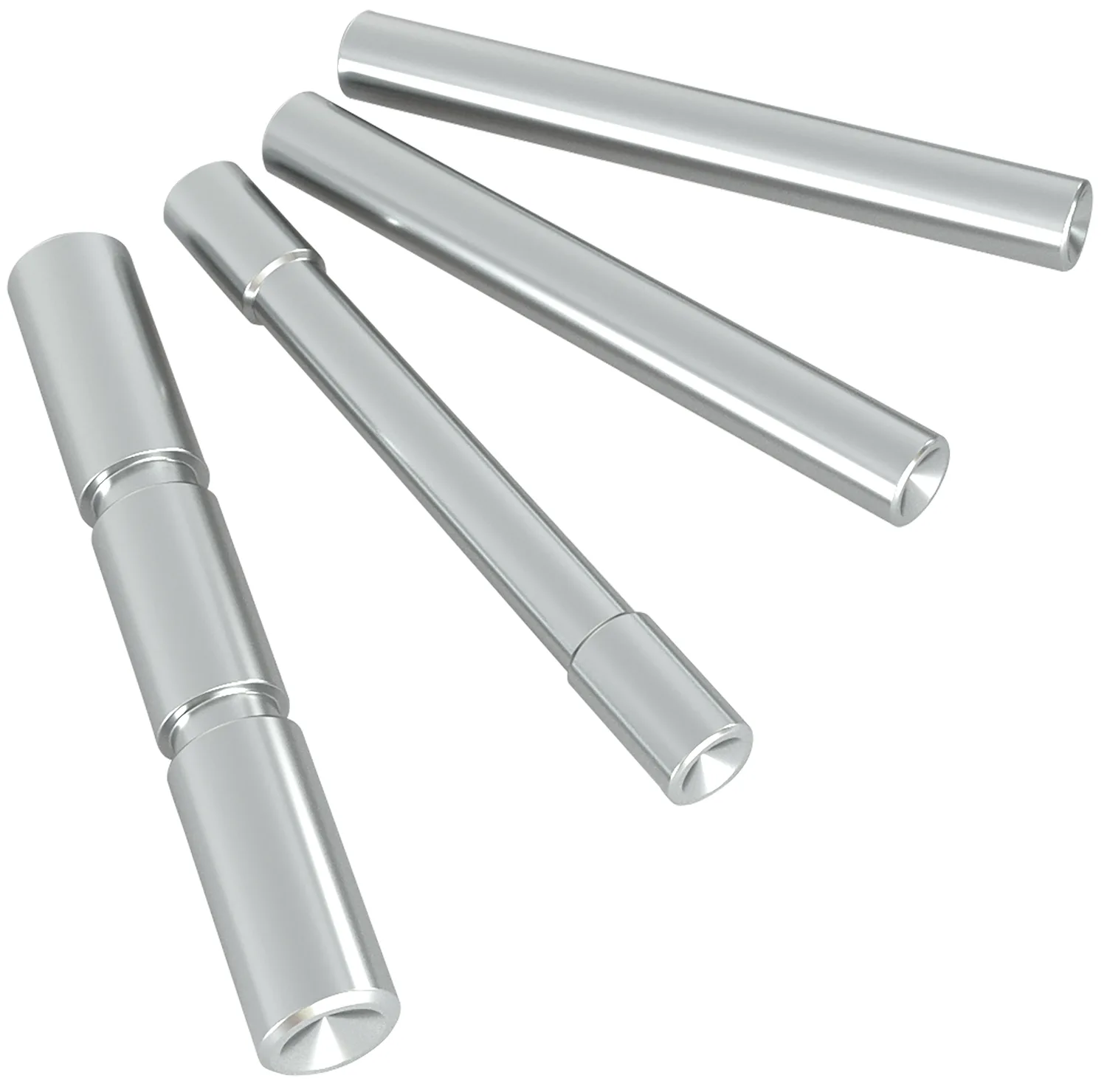 Cross Armory CRG4PSSV 4 Pin Set  Silver 4140 Steel for Most Glock Gen4