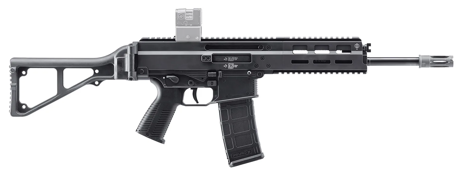 B&T Firearms 361659 APC Pro 5.56x45mm NATO 30+1 16.50" Black Threaded Barrel, Black Picatinny Rail Aluminum Receiver, M-LOK Handguard, No Stock, Black Polymer Grip, Ambidextrous