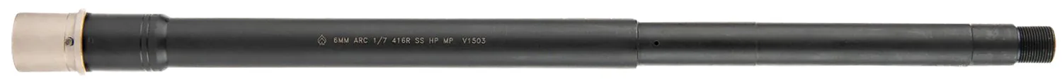Ballistic Advantage BABL6MM001PQ Premium Series  6mm ARC 16" Threaded SPR Profile, Midlength with Low Pro Gas Block, Black QPQ 4150 Chrome Moly Vanadium Steel, Fits AR-15