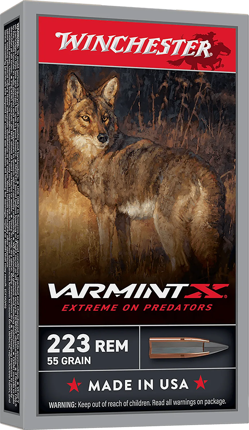 Winchester Ammo X223PXP Varmint X 223Rem 55gr Extreme Point 20 Per Box/10 Case