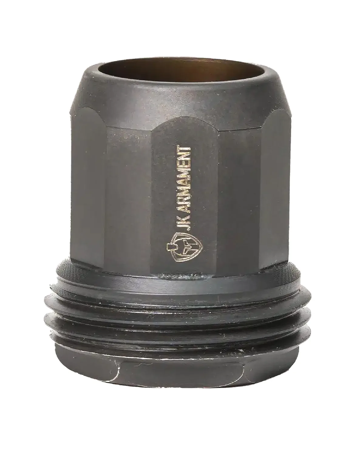 Jk Armament JKMDHDBE12M22X.75 Bald Eagle  Black M22x0.75 Threads 12 Gauge