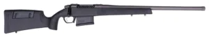 Weatherby 3WR047MMPR2T 307 Range SF 7mm PRC 5+1 22" Tungsten Cerakote Heavy Threaded Barrel, Tungsten Cerakote Drilled & Tapped Steel Receiver, Adj Cheek Piece & LOP Black Synthetic Stock