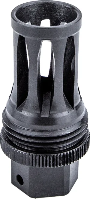 Kgm Suppressors A-QD-5FB-S-1 Quick Detach Flash Brake Black Nitride Steel 1/2"x28 Threads