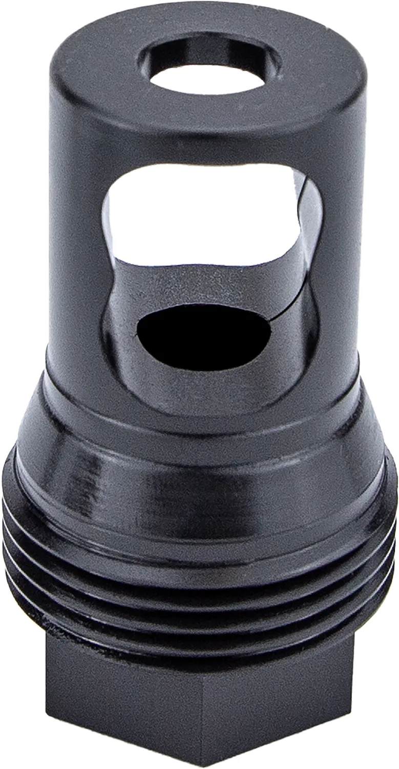 Kgm Suppressors A-TMB-S-3 R50T Taper Muzzle Brake Black Nitride Steel 3/4"x24 Threads