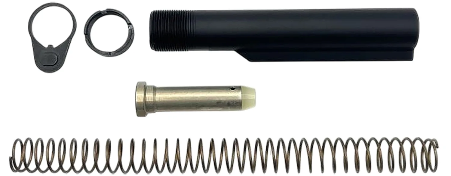 LBE Unlimited H1BUFKT Buffer Tube Kit Black AR-Style