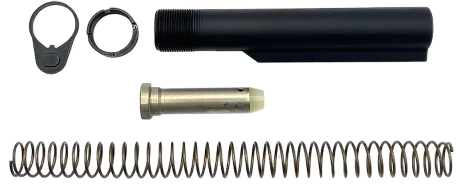 LBE Unlimited H3BUFKT Buffer Tube Kit Black AR-Style