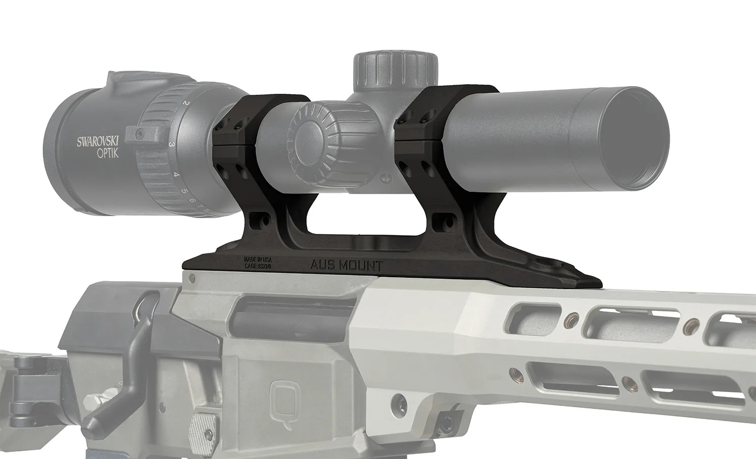 Q 100-360 AUS MOUNT 30MM DIA DIRECT MINI FIX BLK