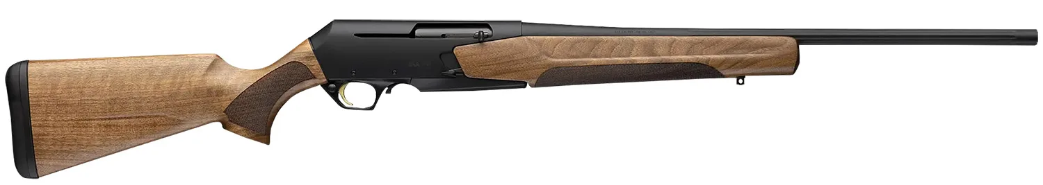 Browning 039008226 BAR MK4 Hunter 30-06 Springfield 4+1 22" Matte Blued Fluted Barrel, Matte Blued Aluminum Alloy Drilled & Tapped Receiver, Grade II Turkish Walnut Adj Shim Stock
