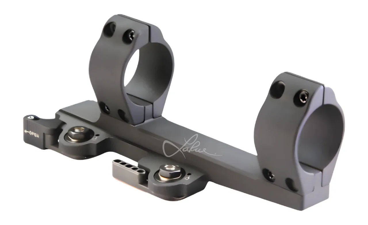 Larue Tactical LT9151535034 Cantilever Black 34mm Tube 0 MOA