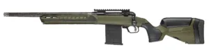 Savage Arms 32947 110 UltraLite Predator 308 Win 10+1 18" Carbon Fiber Barrel, Arca Rail Forend, Hunter Green AccuStock w/AccuFit V2 Synthetic Stock, Left Hand