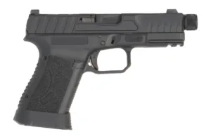 TriStar 85780 Apoc Pro 9mm Luger 15+1 4.50" Black Threaded Barrel, Black Steel Optic Ready/Serrated Slide, Black Polymer Frame w/Picatinny Rail, Interchangeable Backstrap Grip