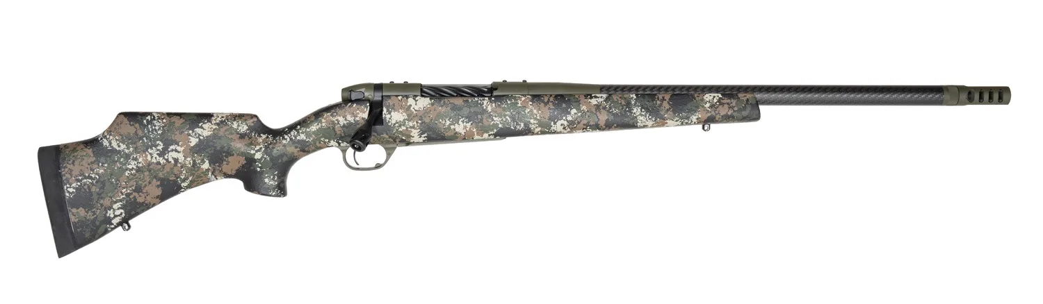 Weatherby MCC01N243NR4B Mark V Carbon Compact 243 Win 22" Synthetic Stock
