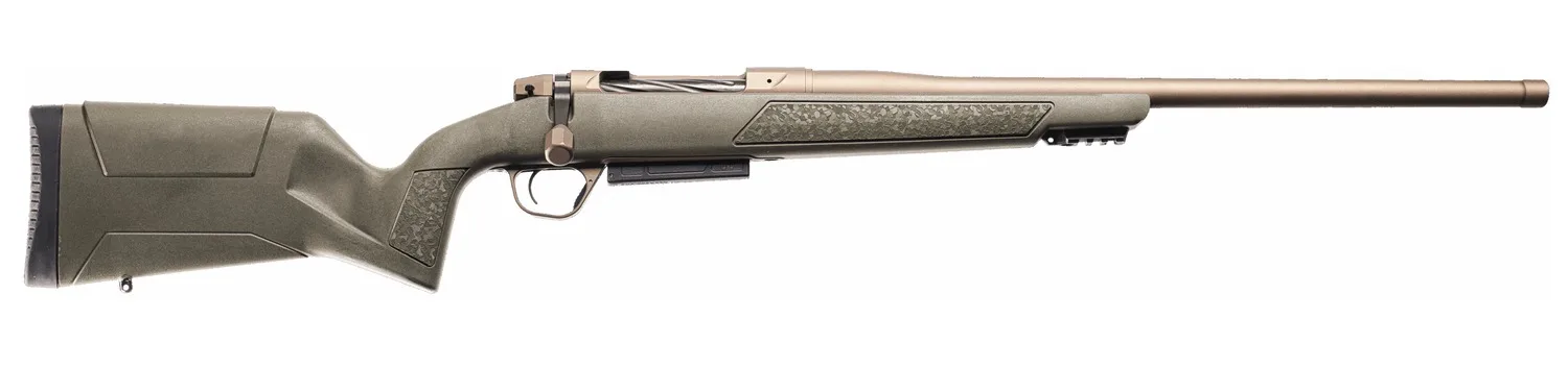 Christensen Arms 801-15006-01 Evoke  308 Win 4+1 20" Burnt Bronze Cerakote Threaded Barrel, Burnt Bronze Cerakote Drilled & Tapped Receiver ,Picatinny Rail Forend, OD Green Fixed Synthetic Stock