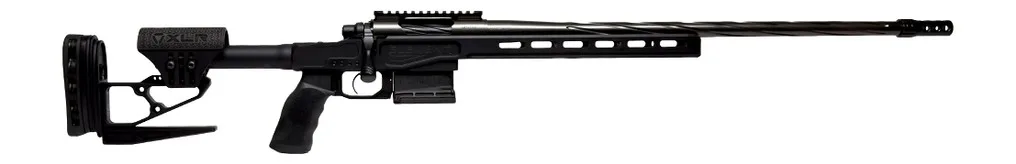 Horizon Firearms HRF-VAD-22CM-18R Vandal DM 22 Creedmoor 18" Black Chrome Spiral Fluted Threaded Barrel, Black Chrome Receiver w/Picatinny Rail, ARCA Rail, Black Anodized XLR Element 4.0 Aluminum Stoc