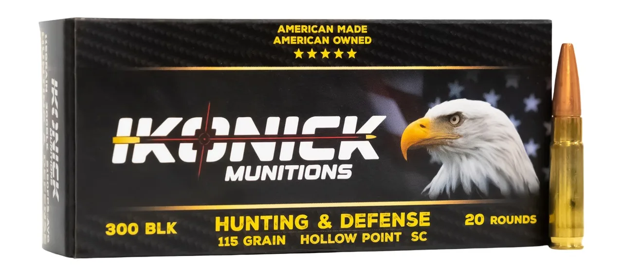 IKONICK IU-300-115SC-B20  300BO 115GR CC    20/25
