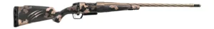 Fierce Firearms ROGSSX65PRC22BRS Twisted Rogue XP 6.5 PRC 3+1 22" Smoked Bronze Cerakote Spiral Fluted Threaded Stainless Steel Barrel, Drilled & Tapped Receiver, BiPod Rail Forend, Sonora Ambush Camo