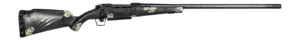 Fierce Firearms ROGSCX308WIN18BF Carbon Rogue XP 308 Win 3+1 18" Carbon Fiber Match Grade Threaded Barrel, Black Cerakote Steel Drilled & Tapped Receiver, BiPod Rail Forend, Forest Camo Fixed Carbon F