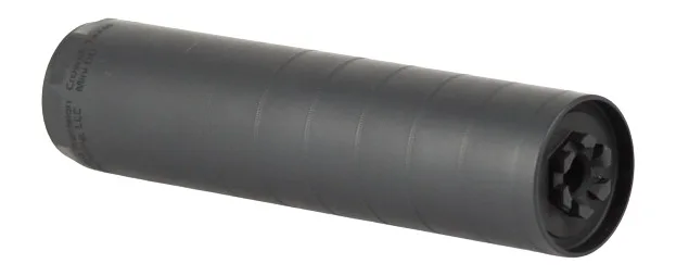 Fuqua Precision Machining MDD30SSBLK Mini DD 30 Cal 1.60" Black 17-4 Stainless Steel