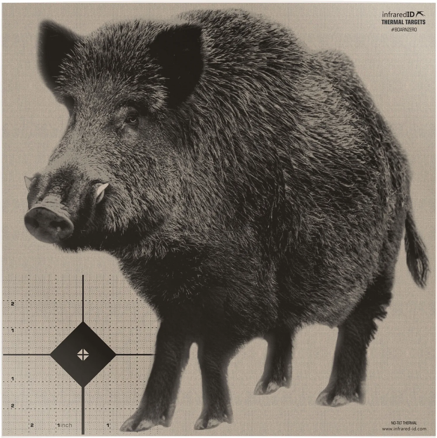 INFRARED-ID BOARNZERO   THERM TARGT BOAR+ZERO 1+50