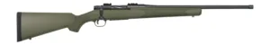 Mossberg 28080 Patriot  450 Bushmaster 4+1 20" Matte Blued Threaded Barrel, OD Green Synthetic Stock