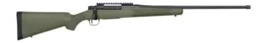 Mossberg 28223 Patriot  6.5 PRC 4+1 24" Matte Blued Fluted Threaded Barrel, OD Green Synthetic Stock