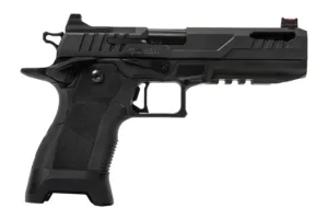 Oa Defense  2311 Pro Full Size 9mm Luger 21+1 5" Black DLC Black Steel Optic Ready/Serrated Slide, Aluminum Frame w/Picatinny Rail, Black Modular Grip, RMR Footprint