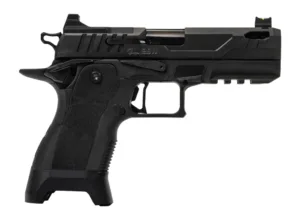 Oa Defense  2311 Pro w/Plus Kit Compact Frame 9mm Luger 17+1 4.25" Black DLC Black Steel Optic Ready/Serrated Slide, Black Aluminum Frame w/Picatinny Rail, Black Polymer Grip, Ambidextrous