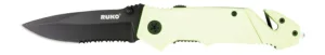 RUKO RUK0144SHG-CS   440A 3-1/4"HIVIZ GRN FOLDING