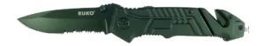RUKO RUK0144S-CS     440A 3-1/4"BLK RUBBER FOLDING