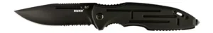 RUKO RUK0153      440A 3-1/2"BLK ANODIZED FOLDING