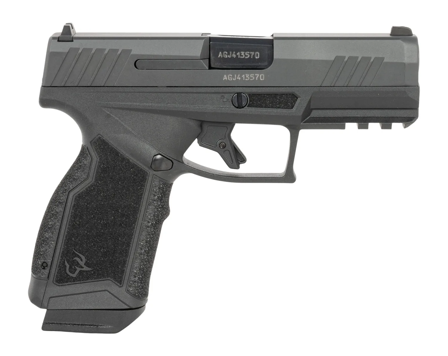 Taurus 1-GX4CR941-5X10 GX4 Carry Compact 9mm Luger 15+1 3.70" Satin Black DLC Barrel, Black Gas Nitride Alloy Steel Serrated Slide, Matte Black Stainless Steel Frame w/Picatinny Rail, Interchangeable