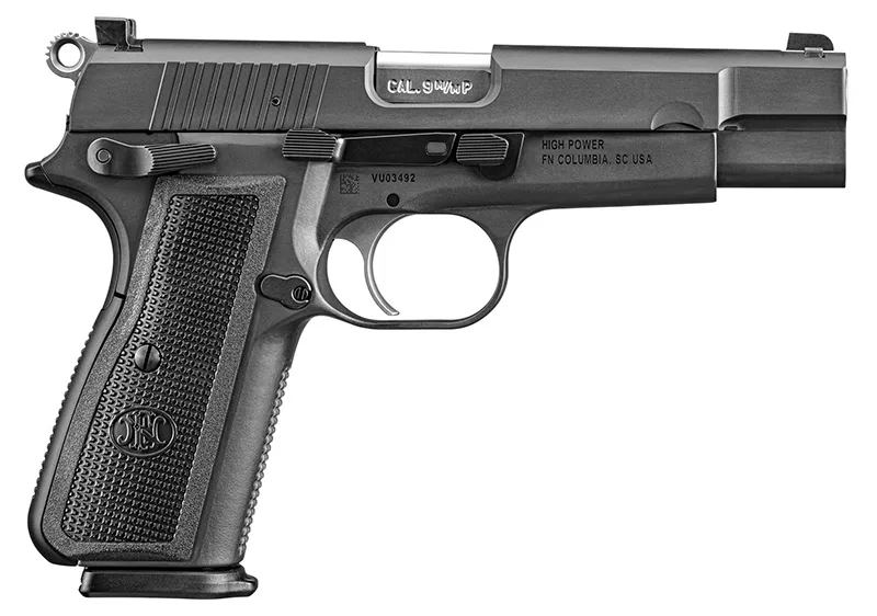 FN High Power 9mm 4.7" BLK DS 17rd